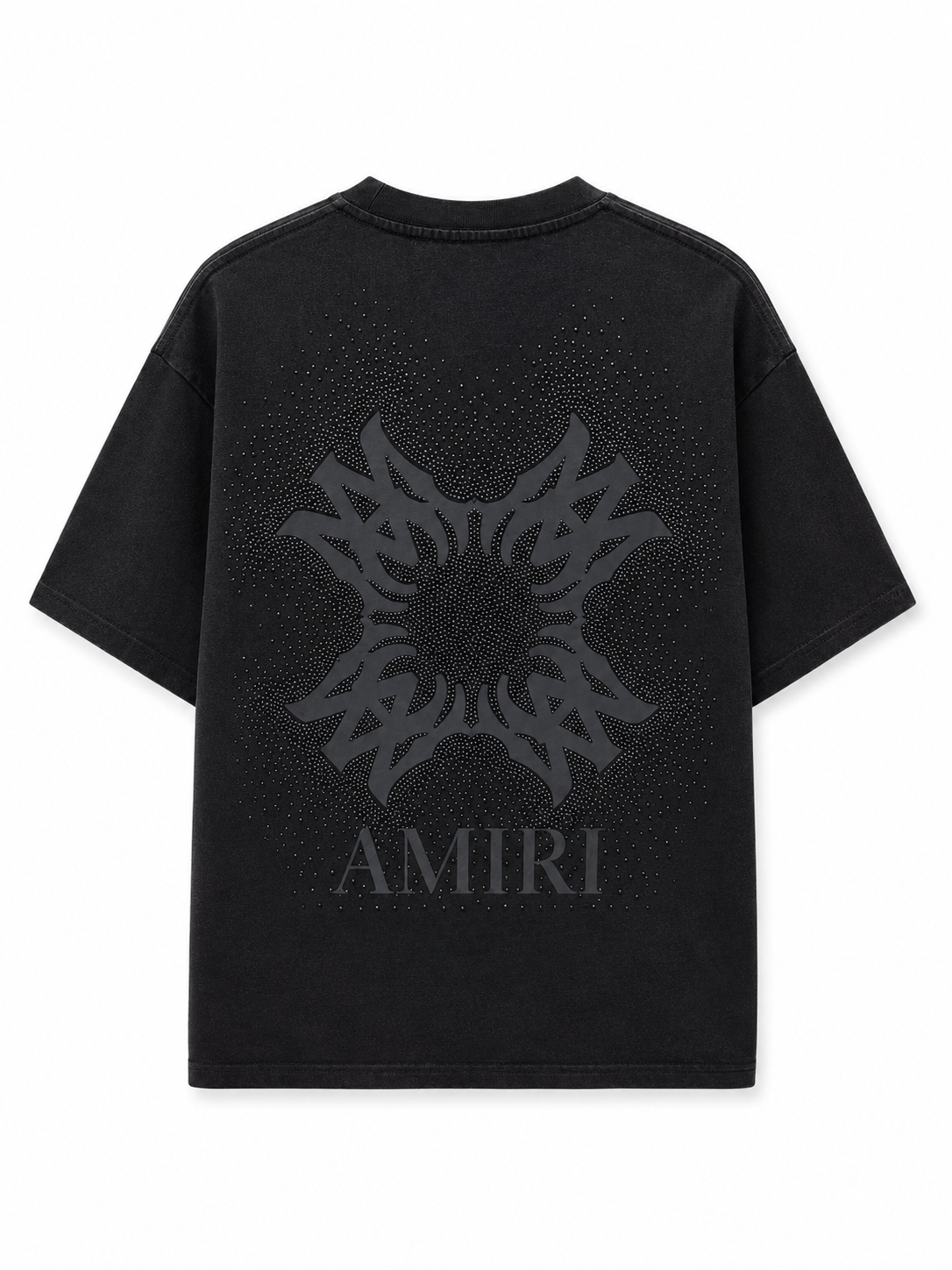 CREW NECK AMIRI STRUS- BLACK