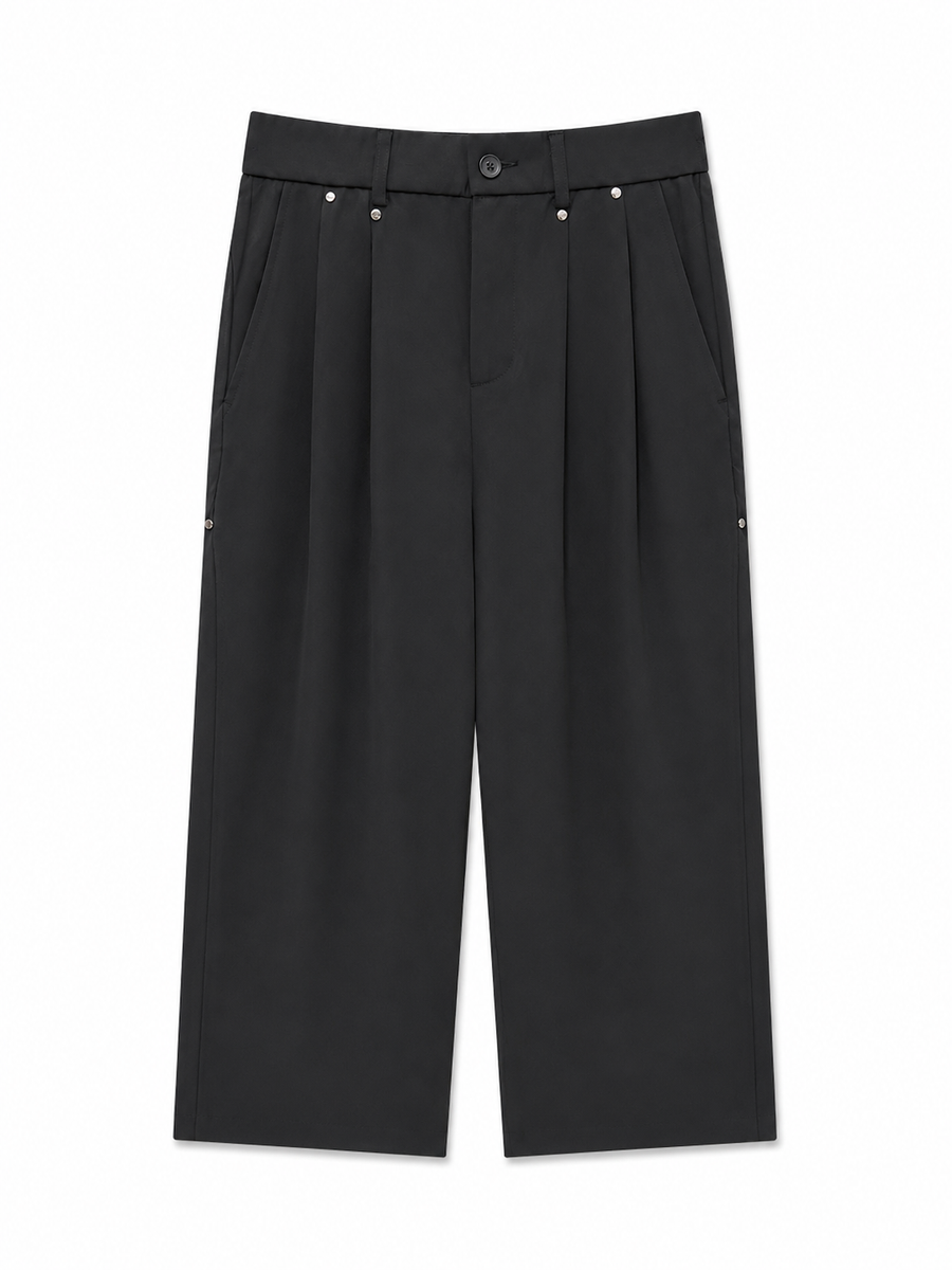Refined Wide Leg Trousers