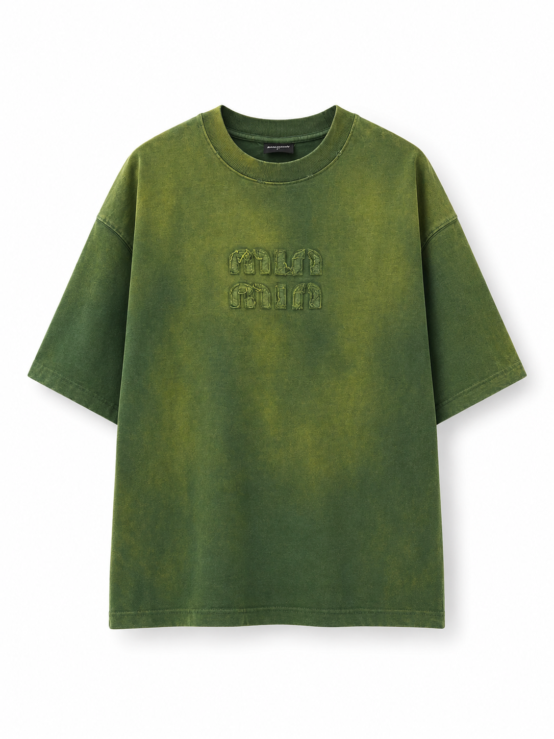 Essential Washed Oversized T-Shirt MIU MIU