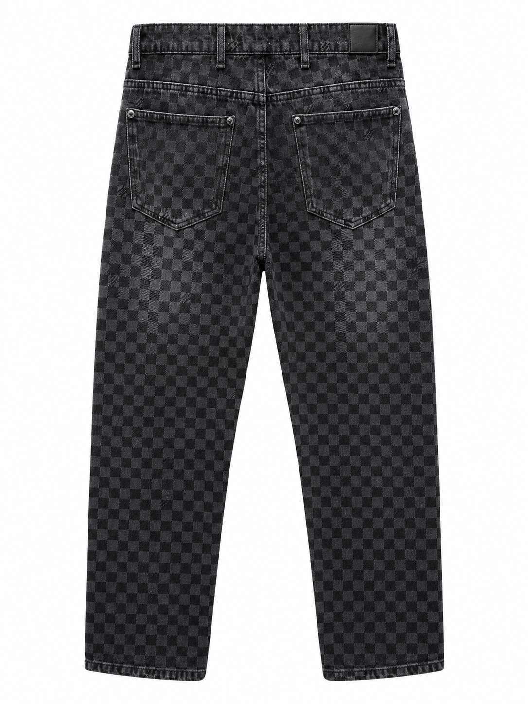 Louis Vuitton Damier Washed Denim Jacket & Jeans Set