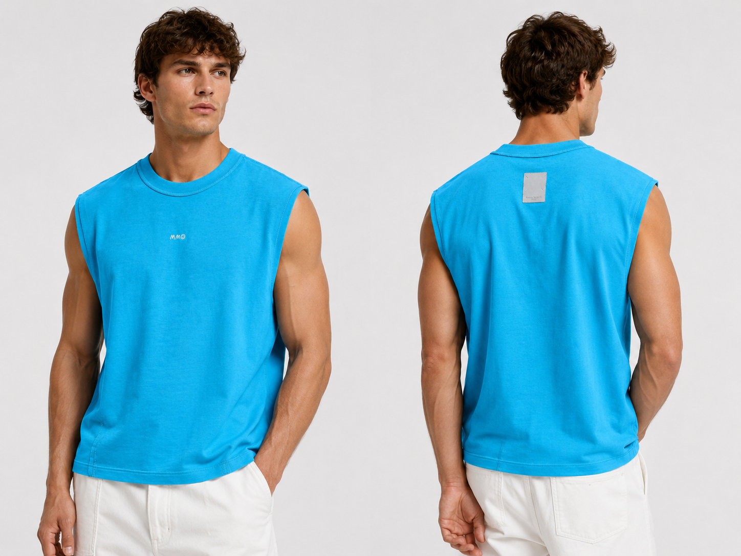 Oversized Sleeveless Tank Top-MM6