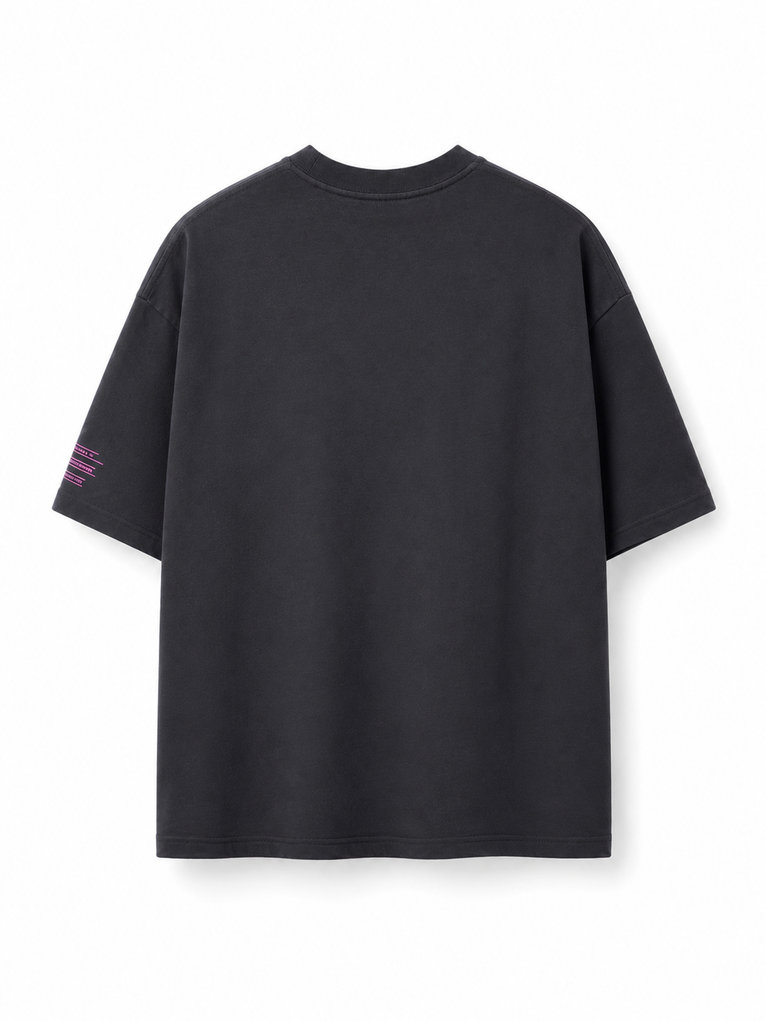 Street Graphic Oversized T-Shirt – BLACK