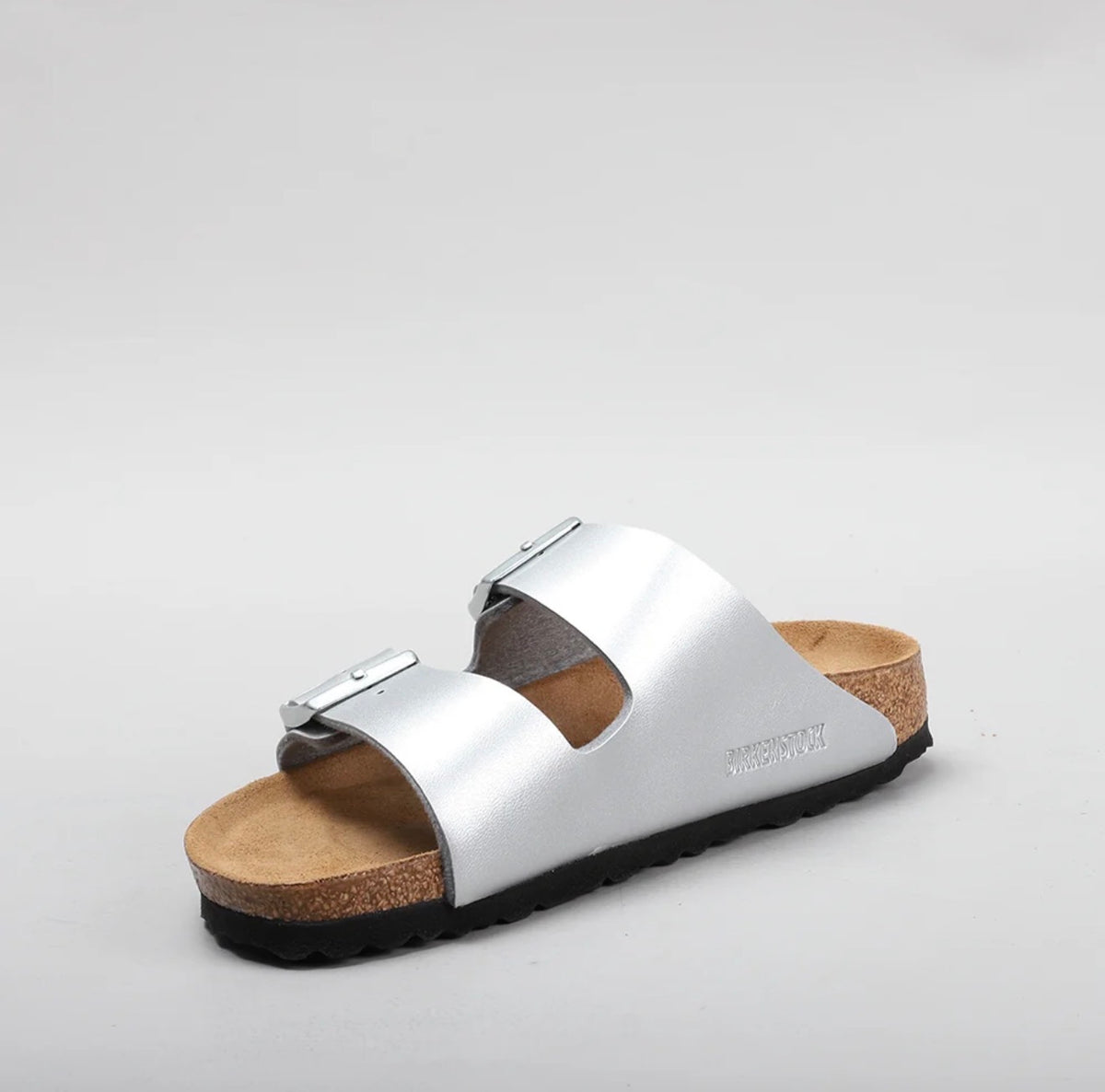 BIRKENSTOCK - ARIZONA BF - SILVER NARROW