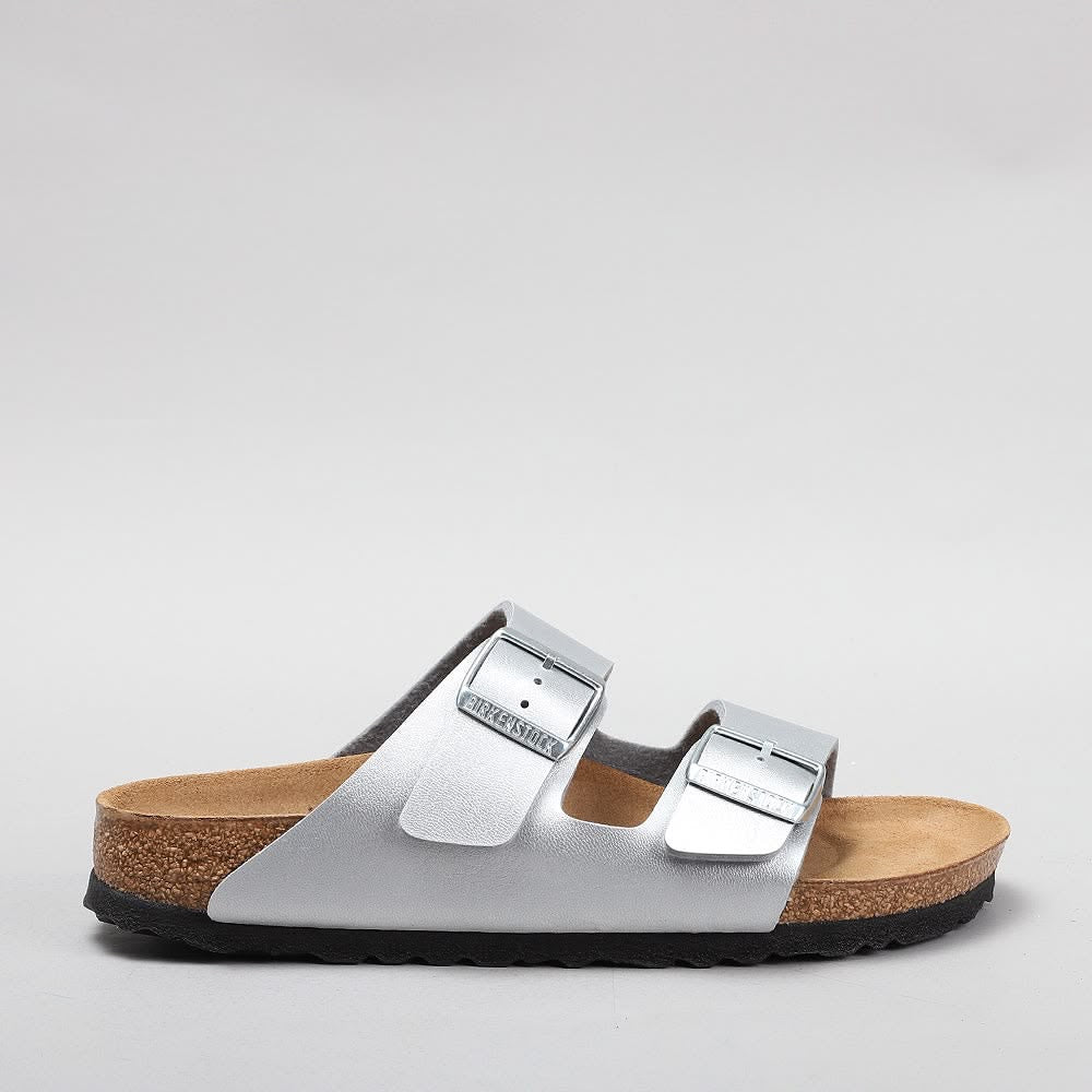 BIRKENSTOCK - ARIZONA BF - SILVER NARROW