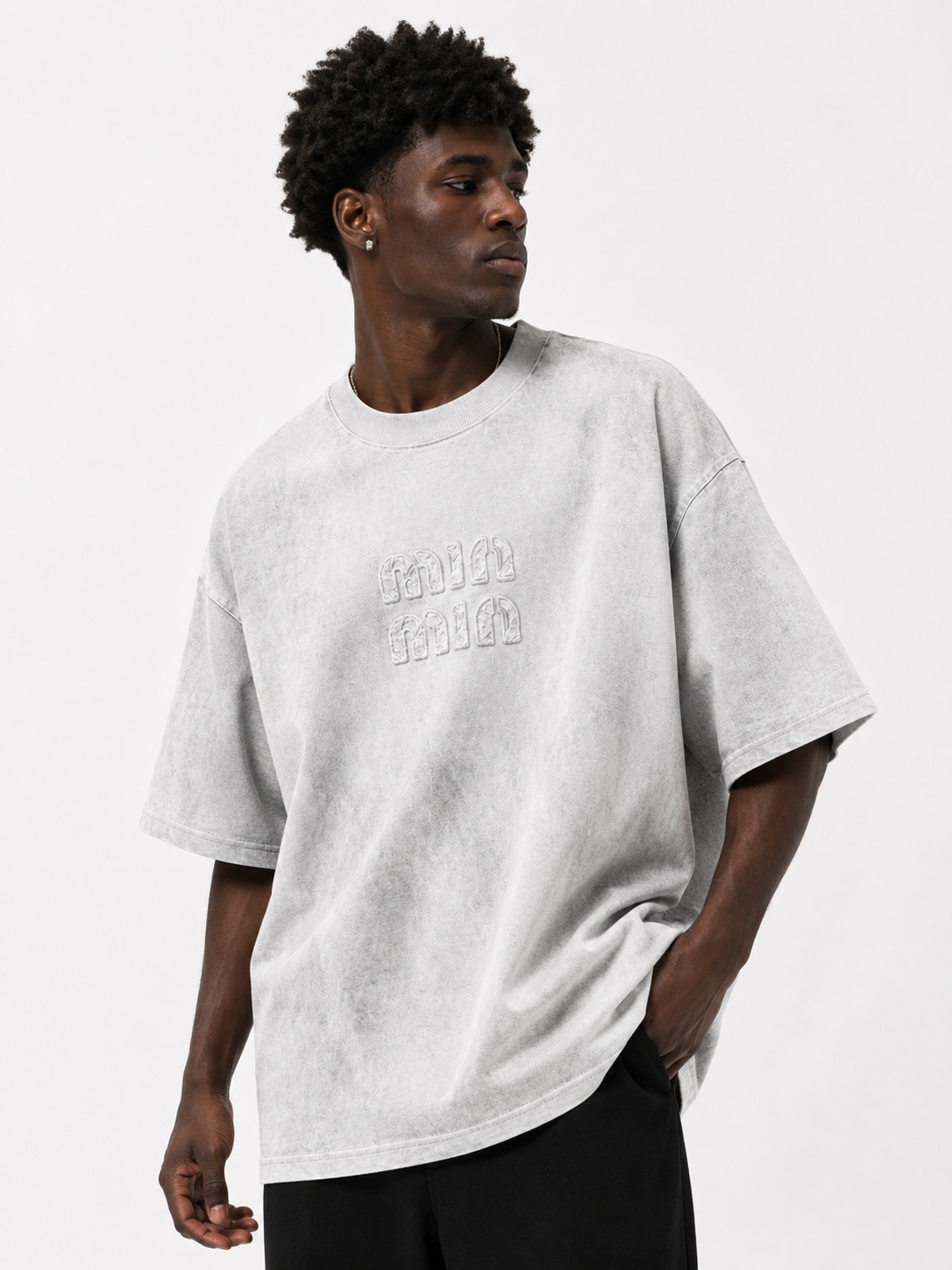 Essential Washed Oversized T-Shirt MIU MIU