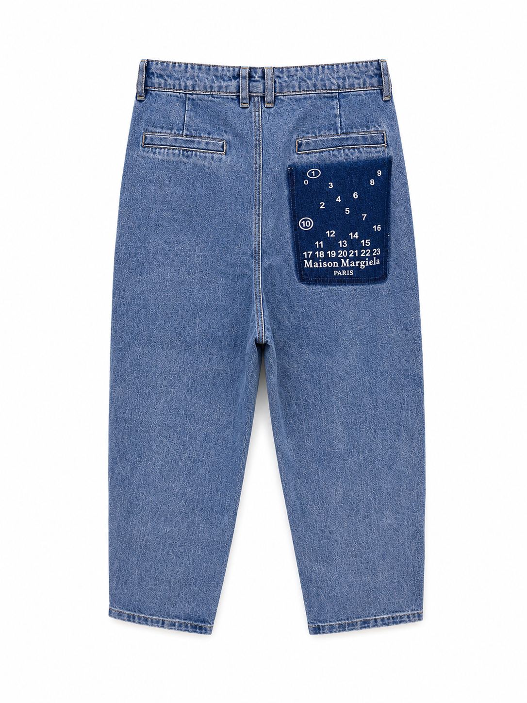 Relaxed Barrel Denim Pants MM6