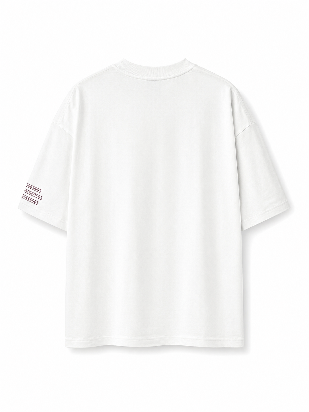 Street Graphic Oversized T-Shirt – White