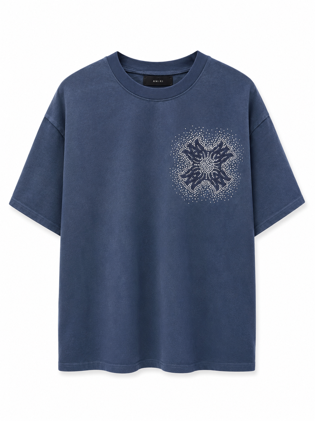 CREW NECK AMIRI STRUS- BLUE