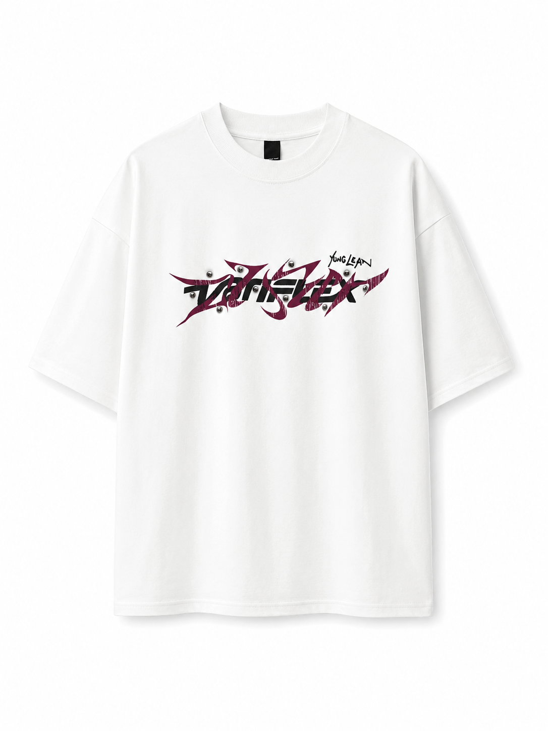 Street Graphic Oversized T-Shirt – White