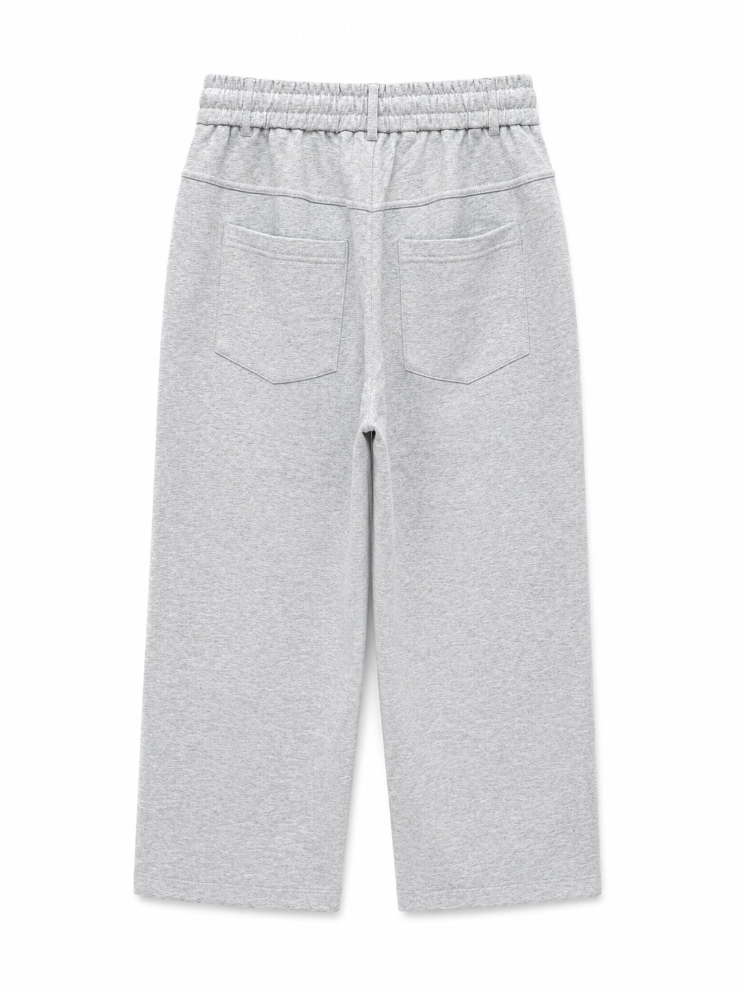 Wide Leg Sweatpants – Heather Grey