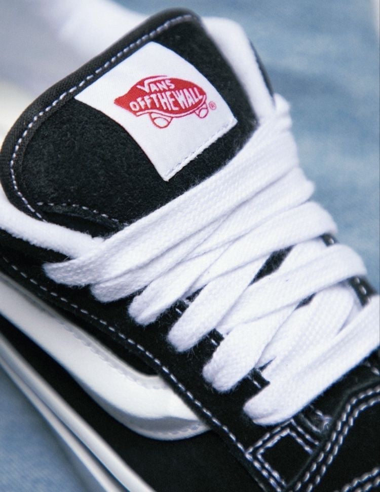 VANS KNU SKOOL BLACK WHITE