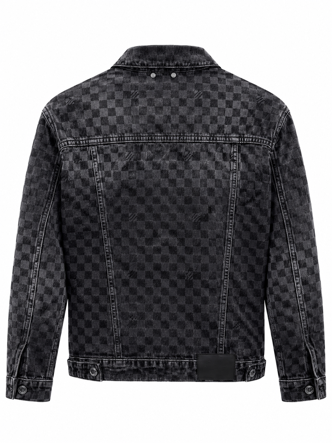 Louis Vuitton Damier Washed Denim Jacket & Jeans Set