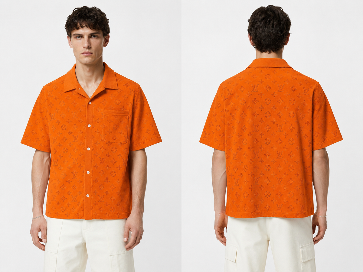 LV Shirt – Orange