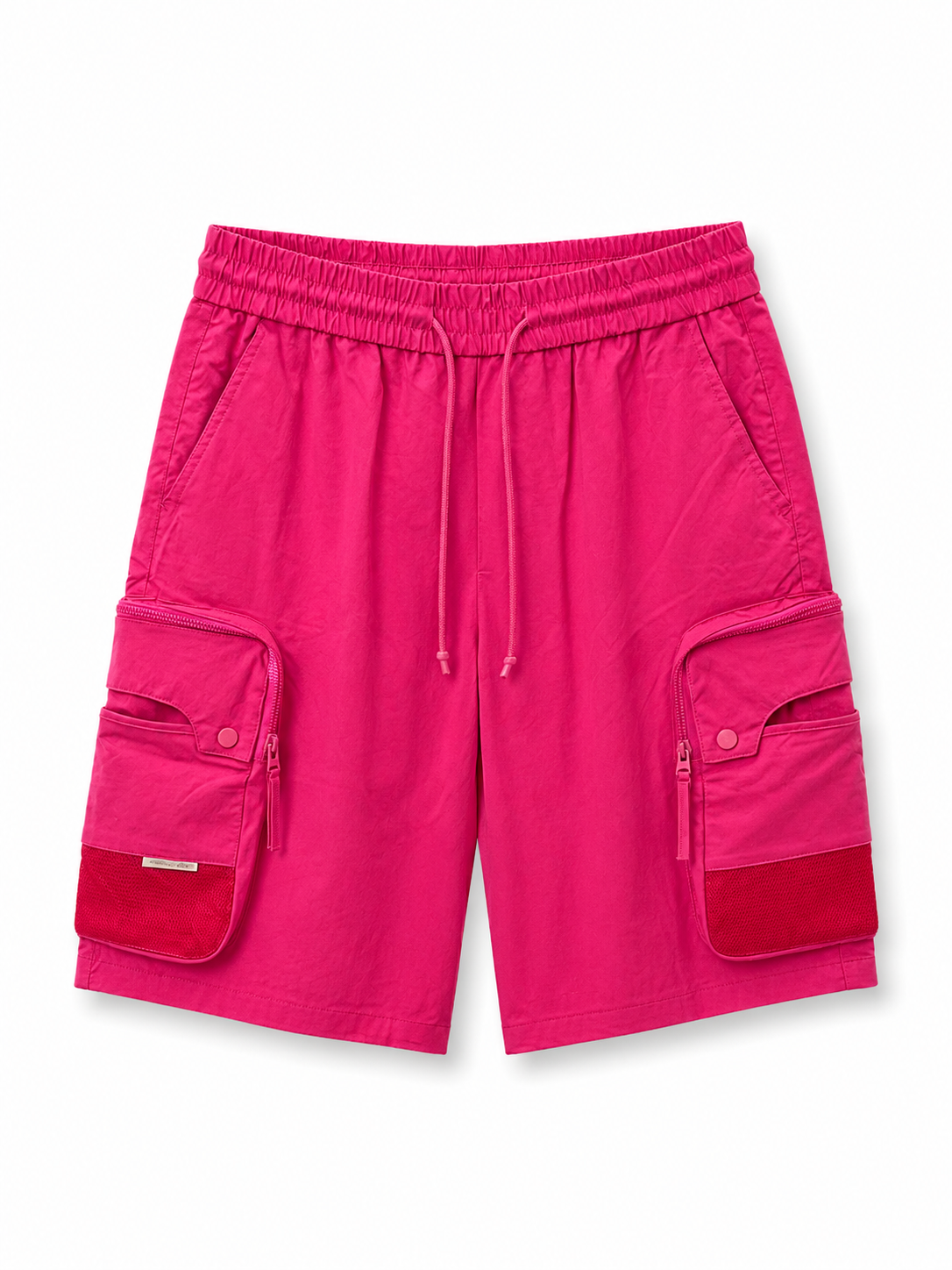 Utility Pocket Cargo Shorts – pink