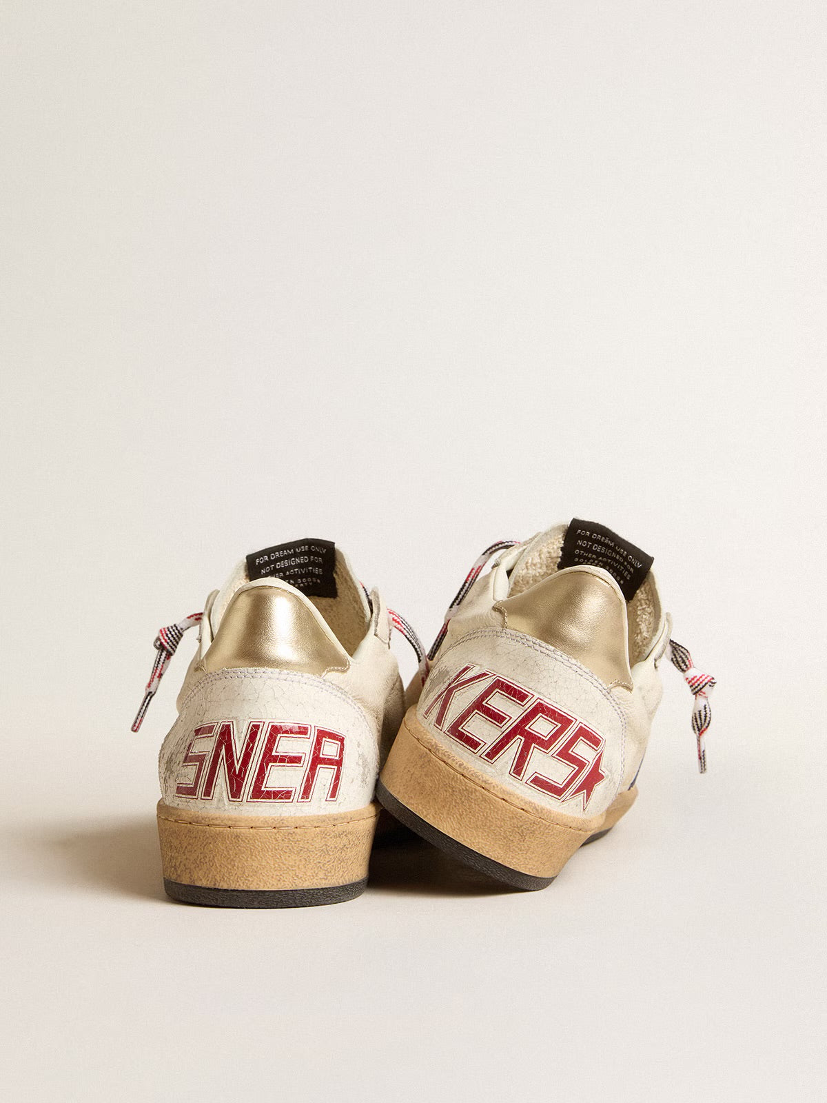 Golden Goose Ball Star white
blue star
platinum heel tab