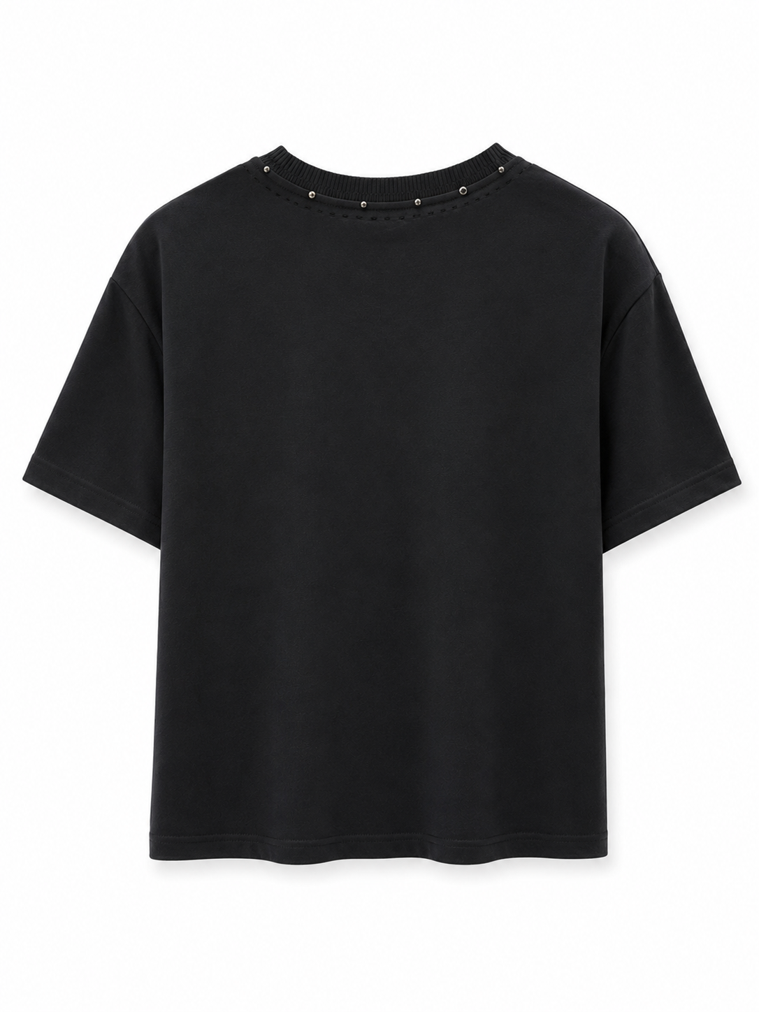 Premium Studded Neck T-Shirt