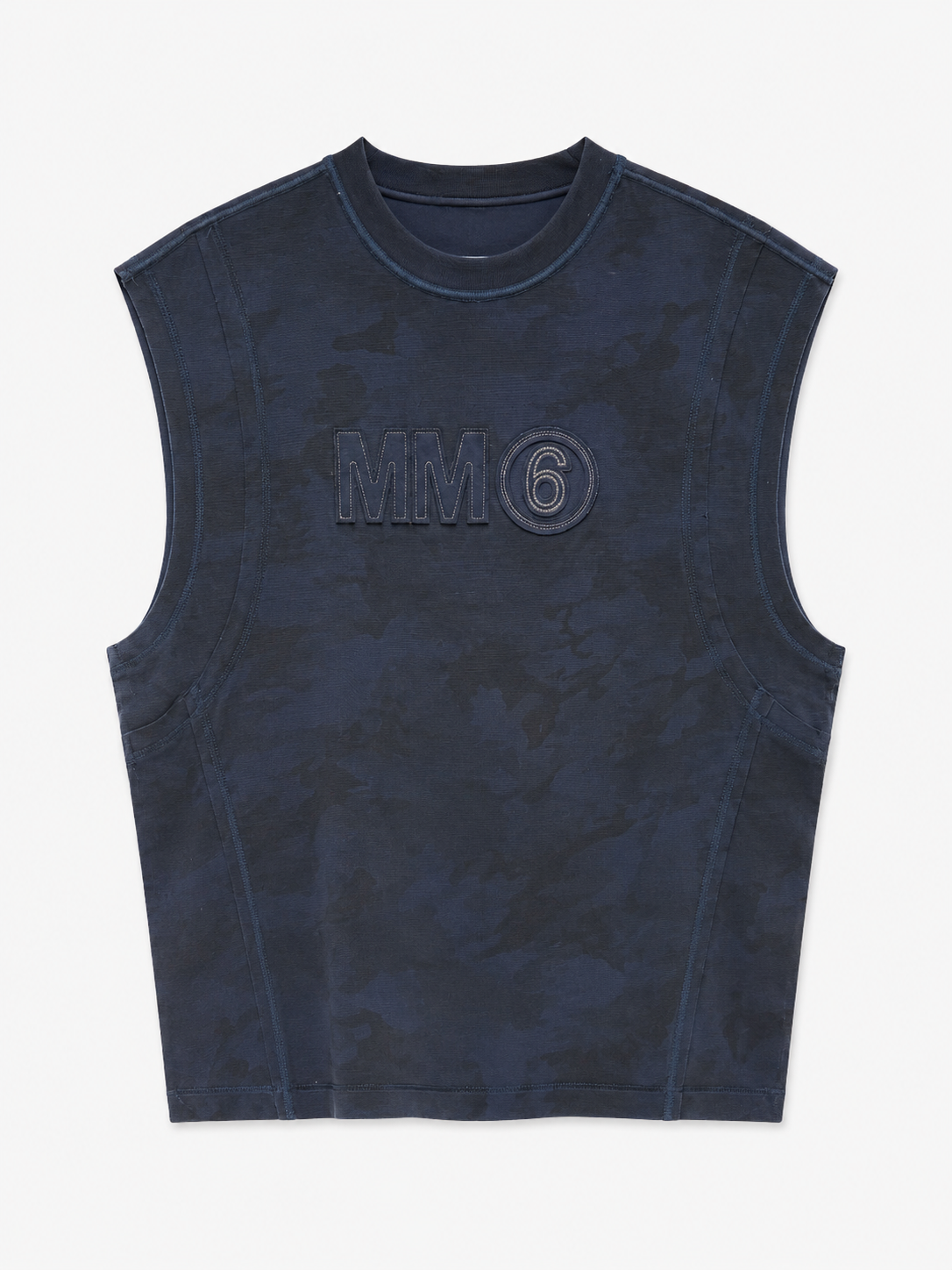 Relaxed Fit Sleeveless Top-MM6