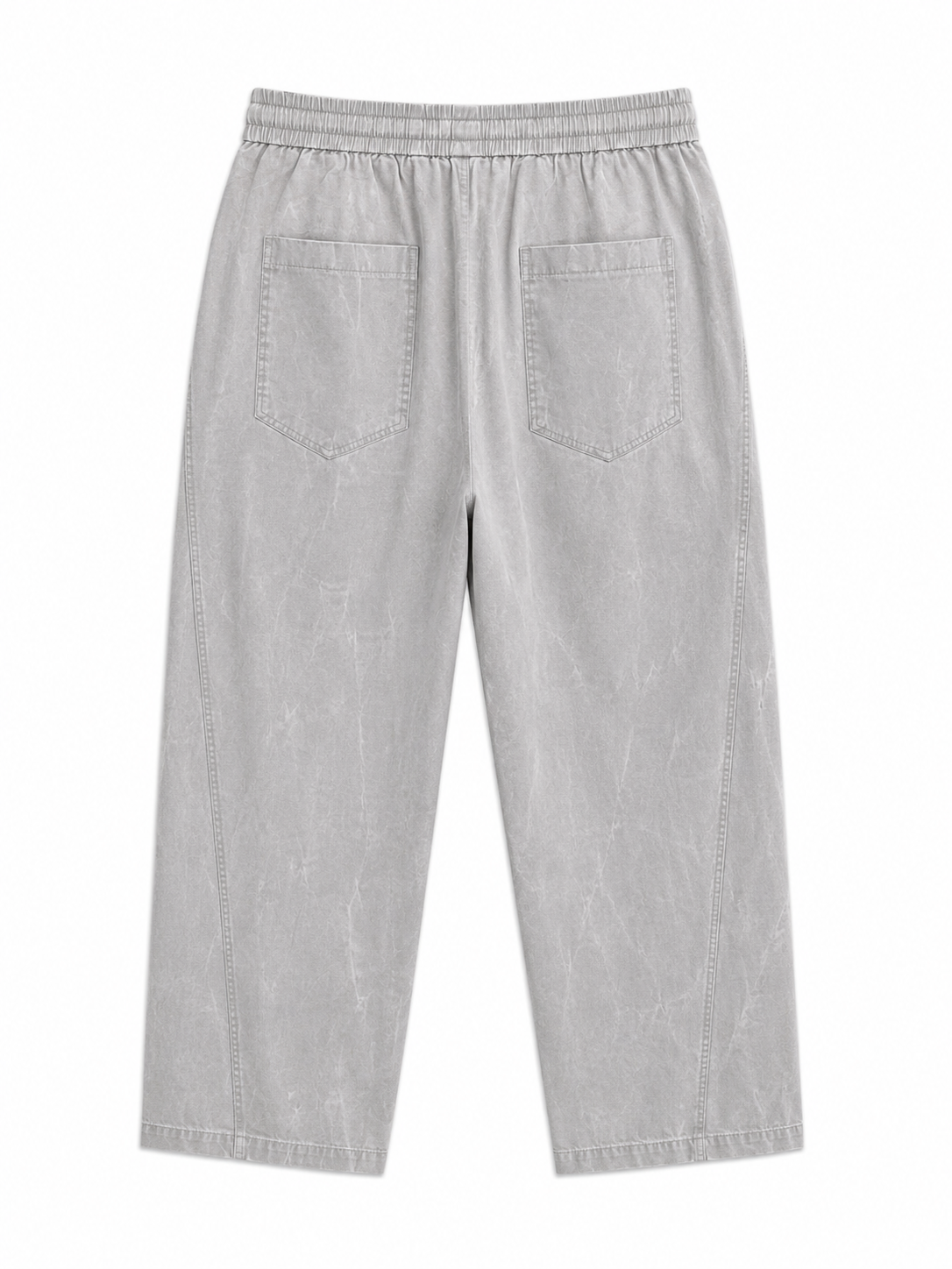 Washed Utility Pants – Light Grey