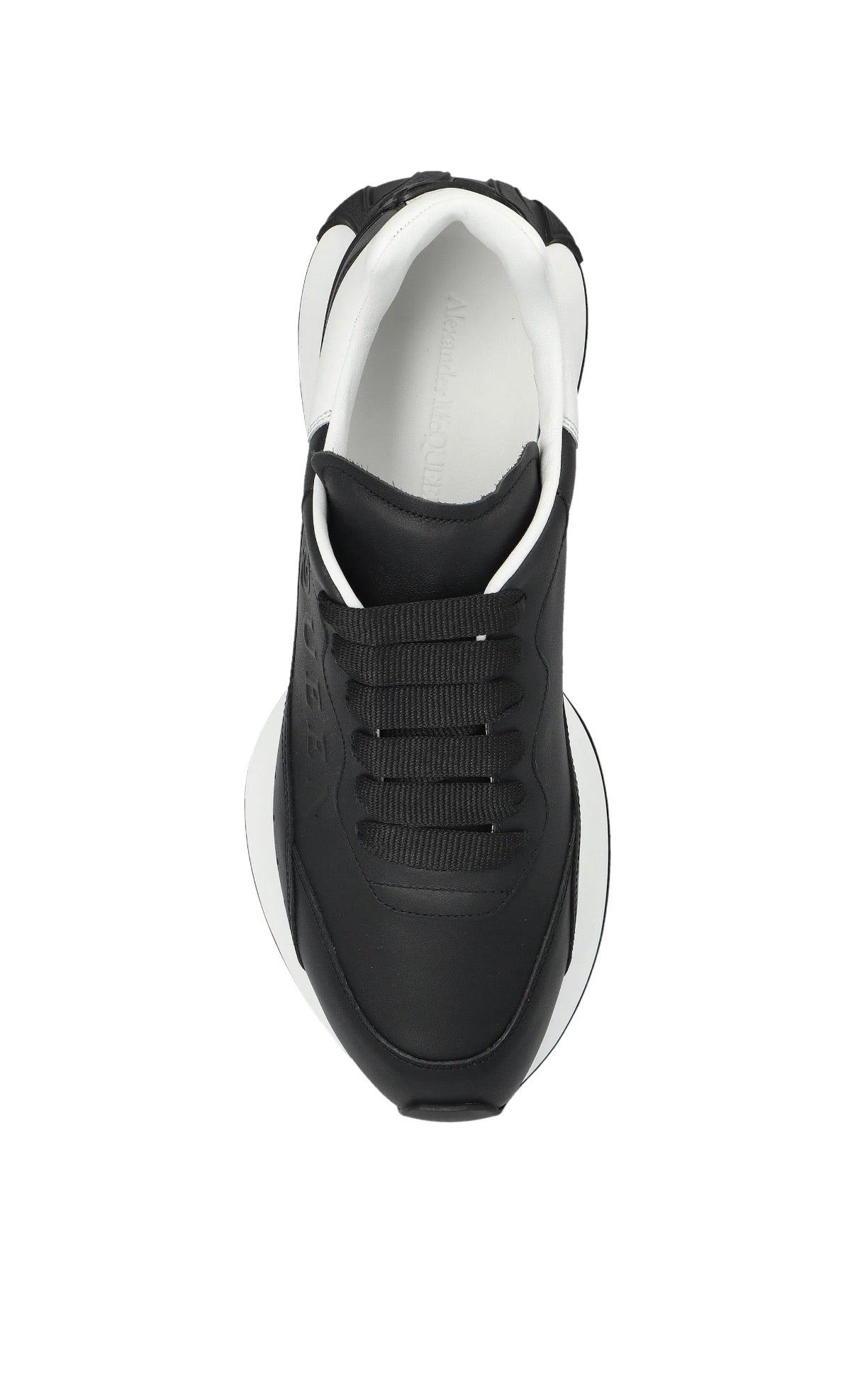 Alexander McQueen
leather logo trainers