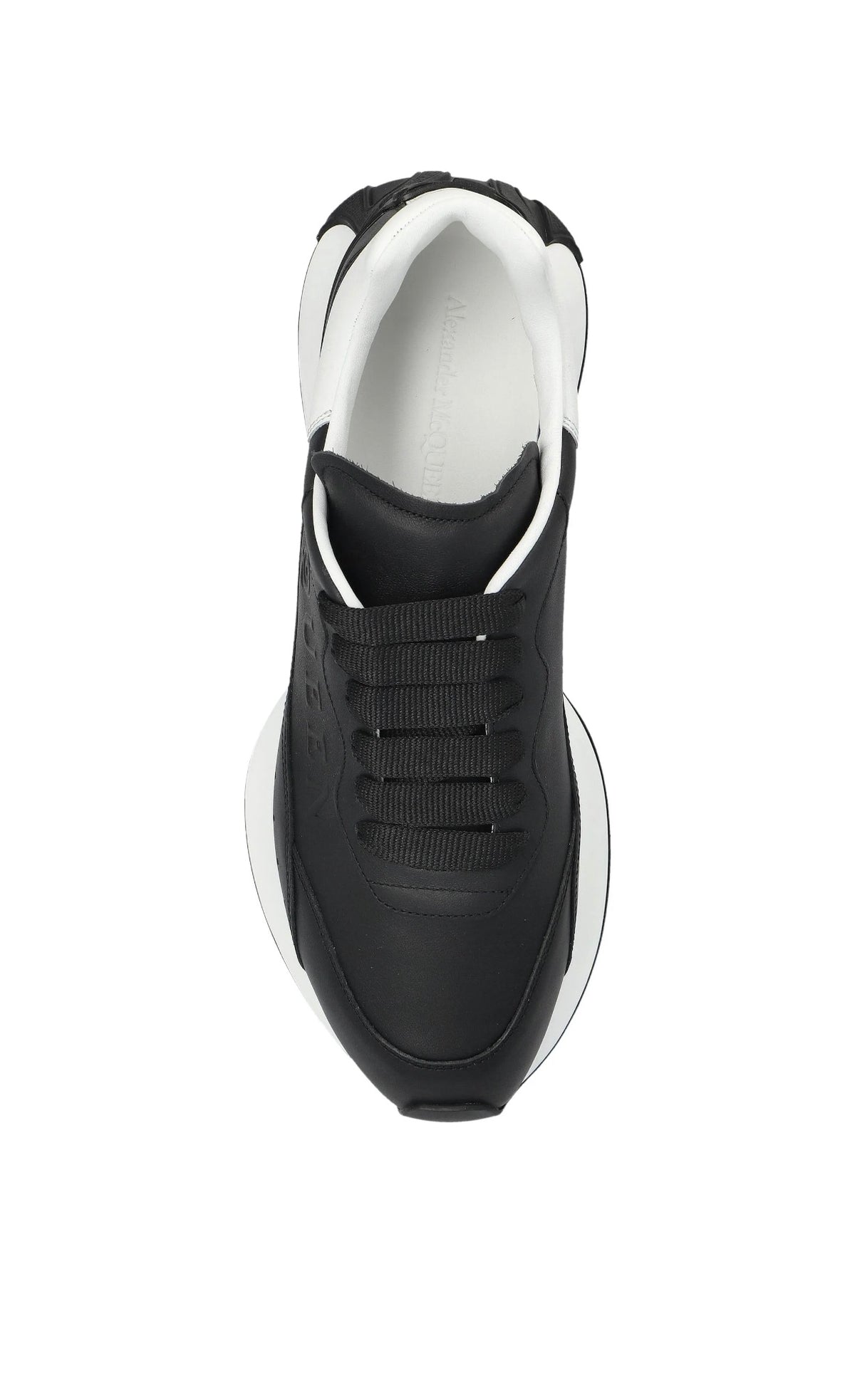 Alexander McQueen
leather logo trainers