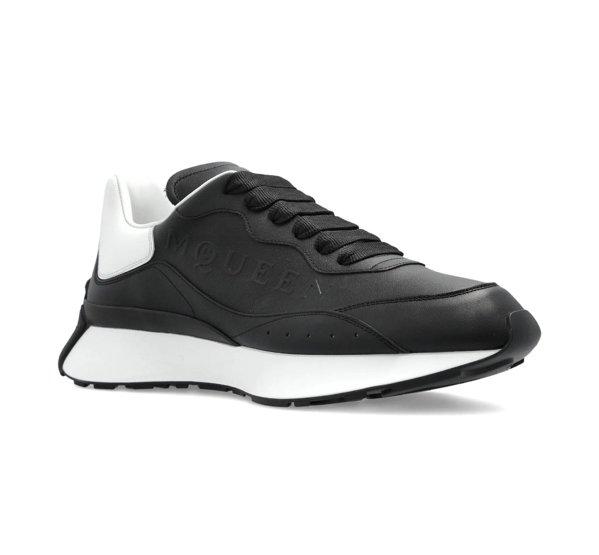 Alexander McQueen
leather logo trainers