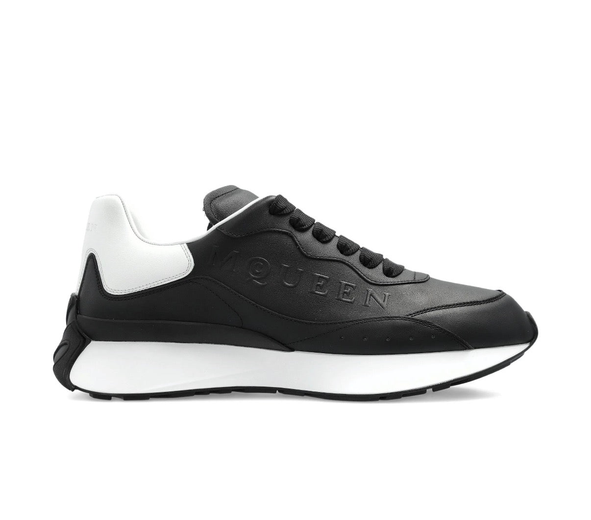 Alexander McQueen
leather logo trainers