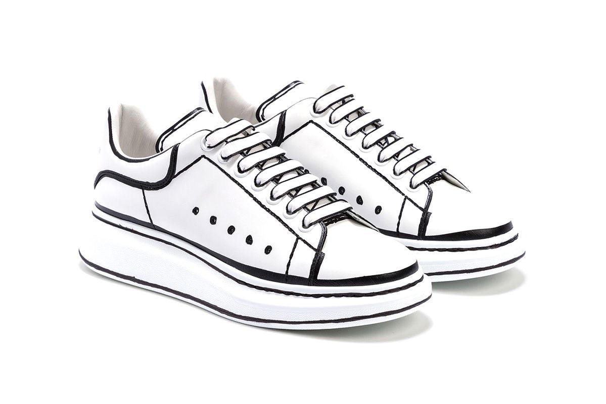 Alexander McQueen Line Graffiti