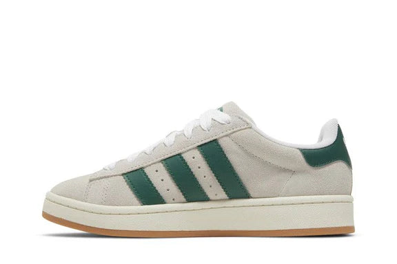 adidas Campus 00s Crystal White Dark Green
