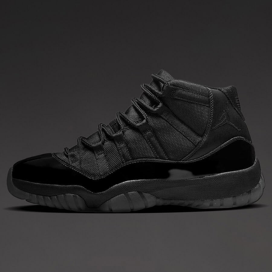 NIKE AIR JORDAN 11 FULL BLACK