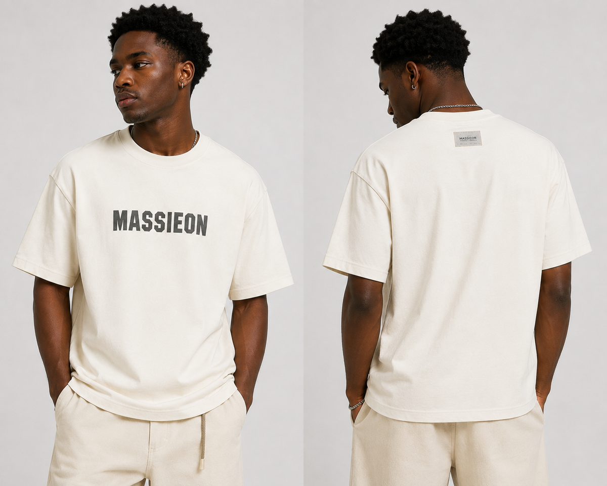 ESSENTIAL LOGO TEE- WHITE